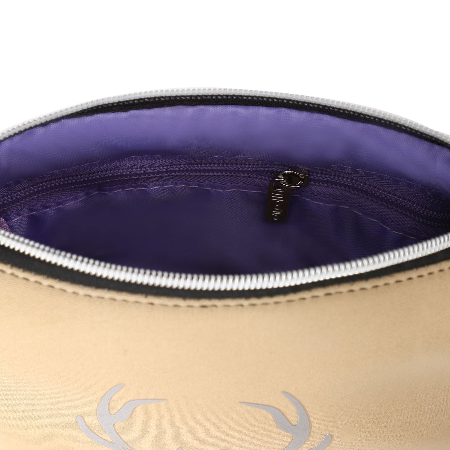 Taschen / Neopren-Umhängetasche Cleo - Hirsch Beige-Silber