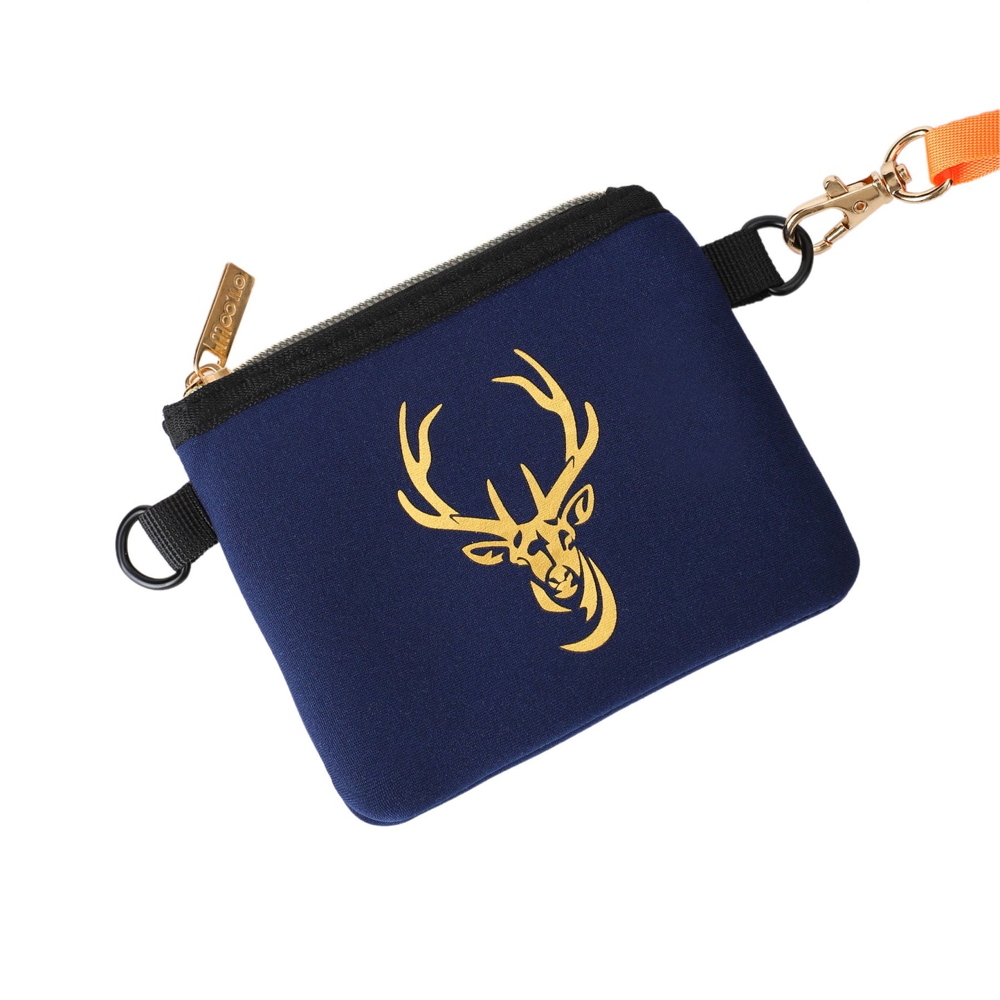 Taschen / Neopren-Umhängetasche Cleo - Hirsch Navy-Gold