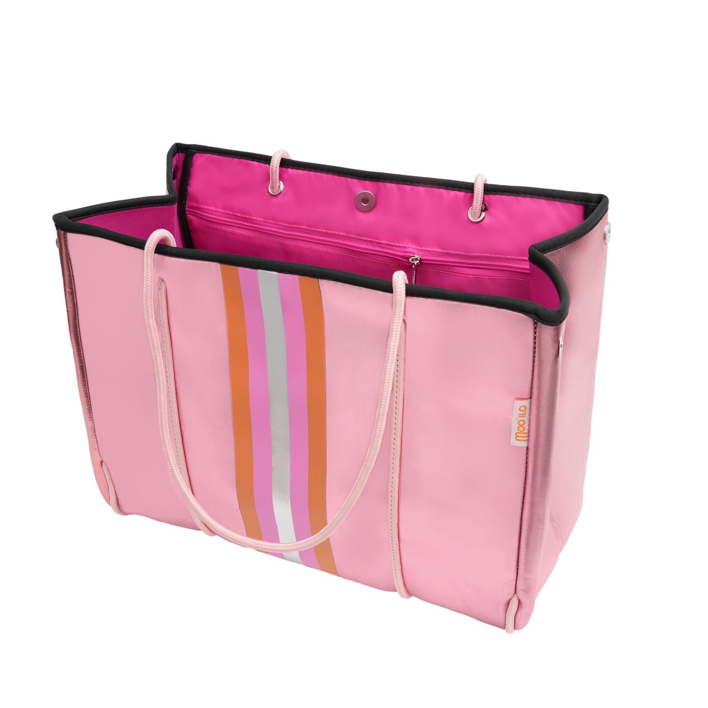 Taschen / Neopren-Shopper Lilly - Metallic Rose
