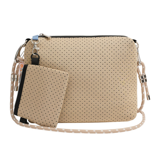 Taschen / Neopren-Umhängetasche Cleo - Beige