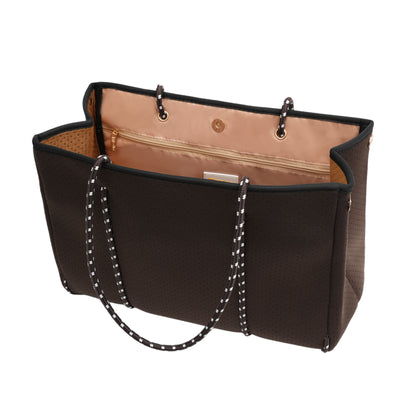 Taschen / Neopren-Shopper Lilly - Dunkelbraun