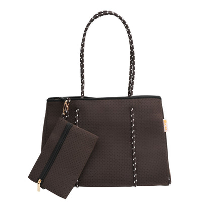 Taschen / Neopren-Shopper Lilly - Dunkelbraun