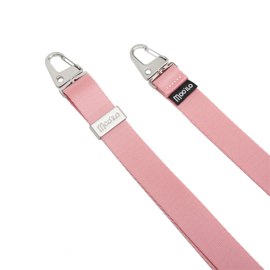 Accessoires / Taschengurt - Rose - Silber