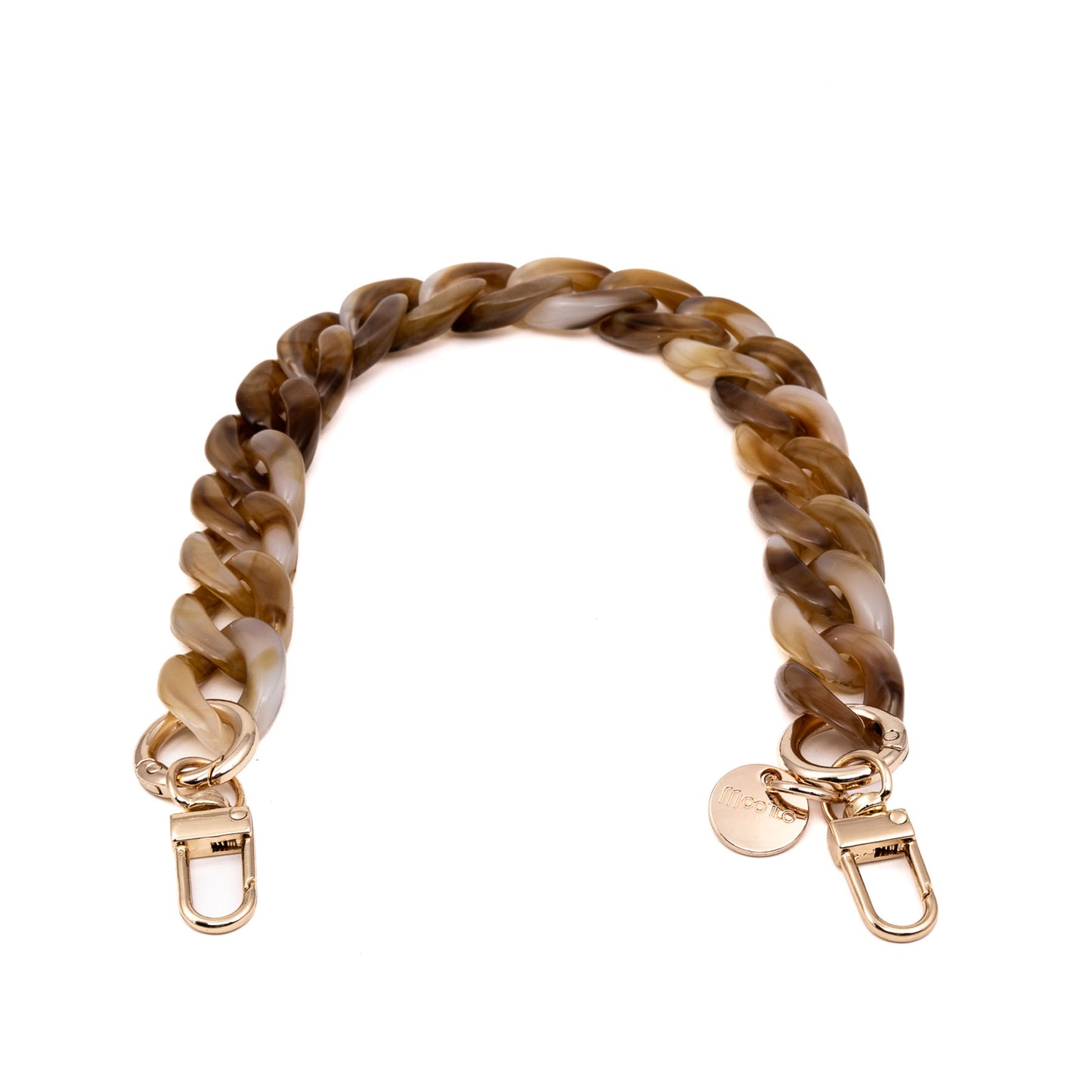 Accessoires / Handy- & Taschenkette Ankerkette - Braun - 3er Set lang