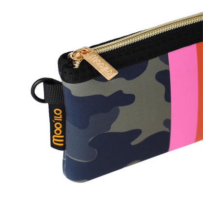 Taschen / Neopren-Clutch Susan - Camouflage Khaki