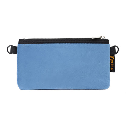 Taschen / Neopren-Clutch Susan - Samt Blau