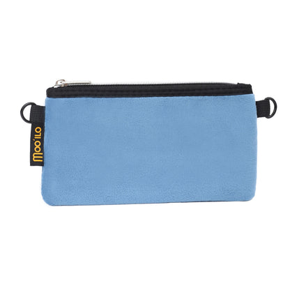 Taschen / Neopren-Clutch Susan - Samt Blau