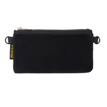 Taschen / Neopren-Clutch Susan - Samt Schwarz