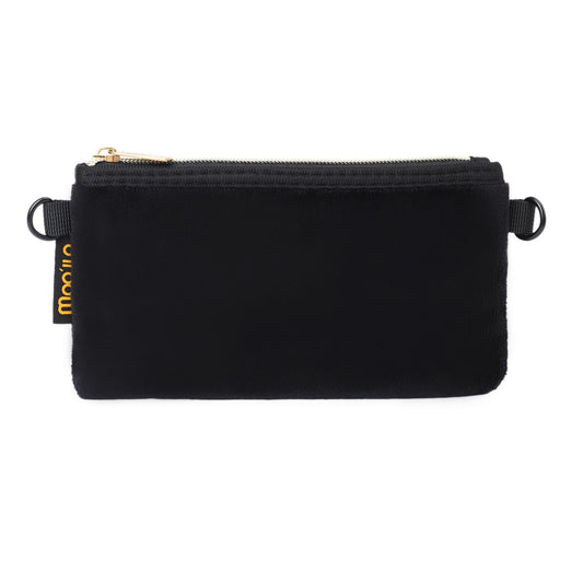 Taschen / Neopren-Clutch Susan - Samt Schwarz