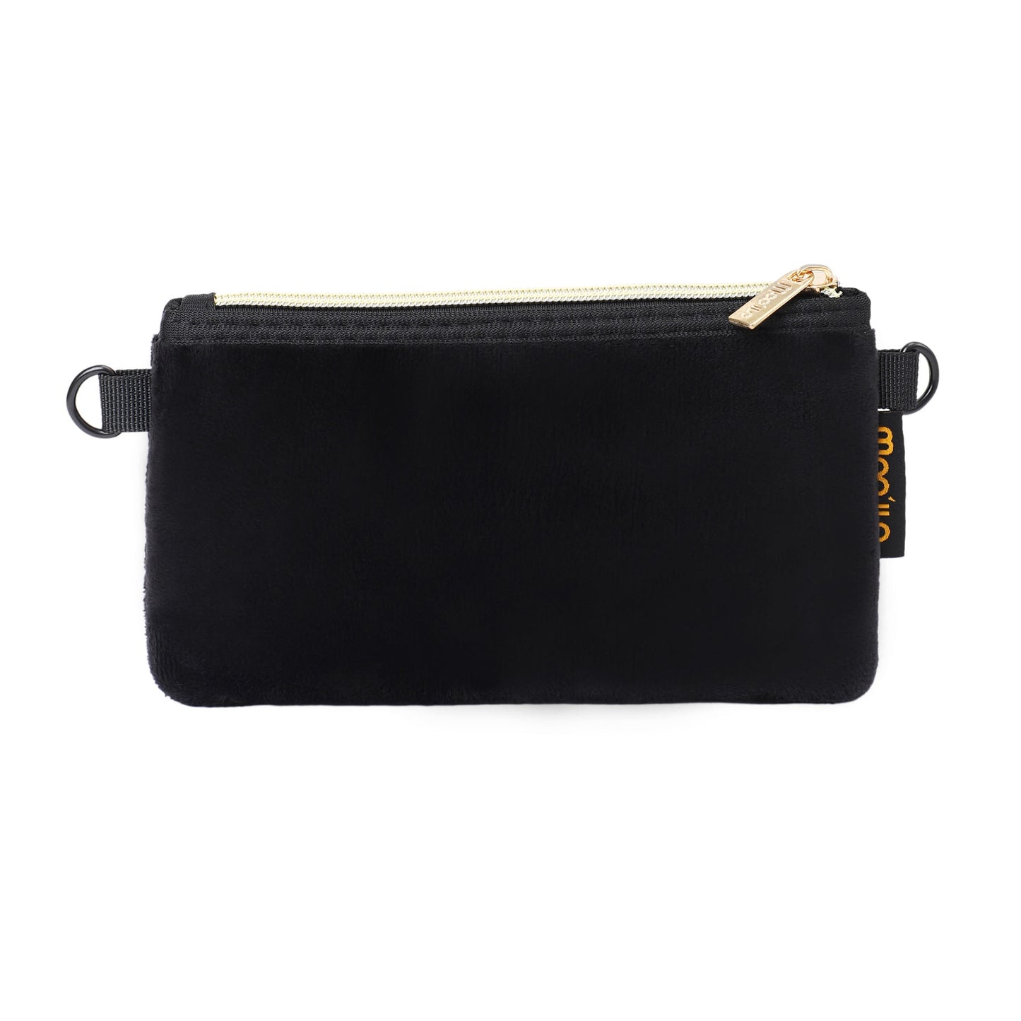 Taschen / Neopren-Clutch Susan - Samt Schwarz
