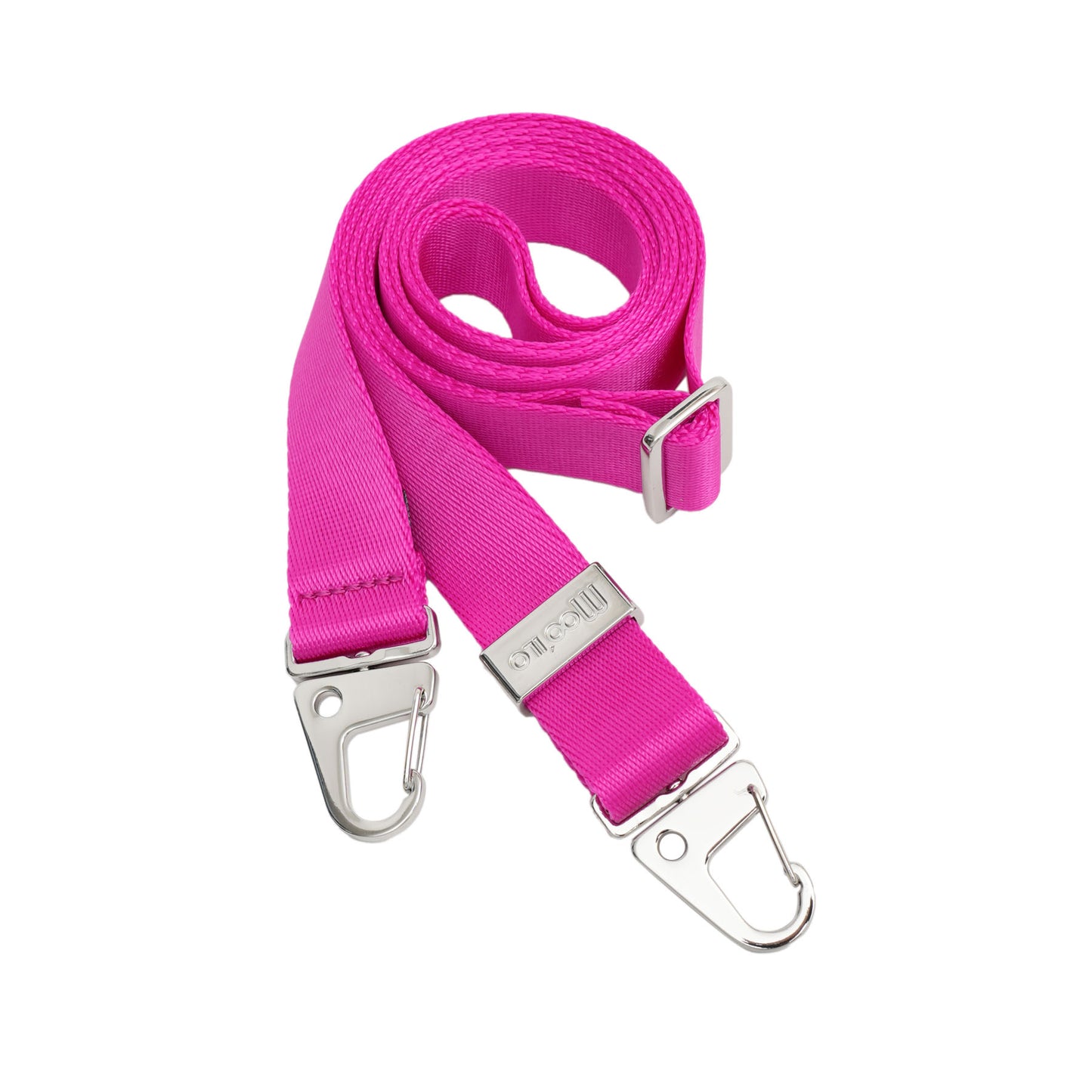 Accessoires / Taschengurt - Pink - Silber
