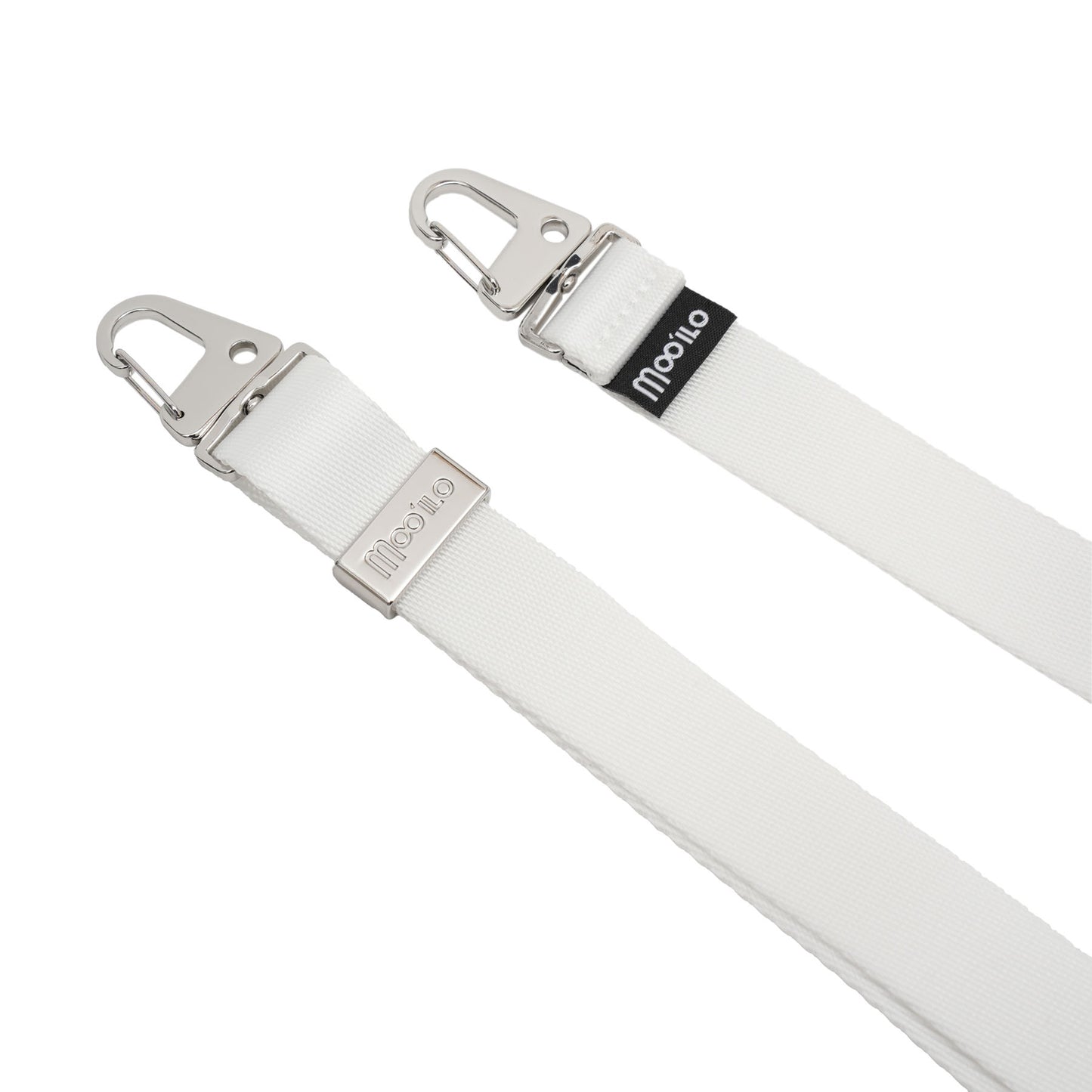 Accessoires / Taschengurt - Weiß - Silber