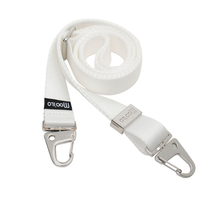 Accessoires / Taschengurt - Weiß - Silber