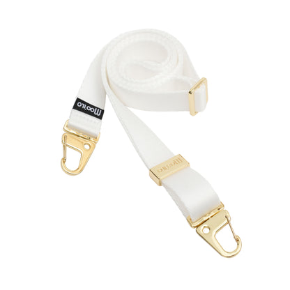 Accessoires / Taschengurt - Weiß - Gold