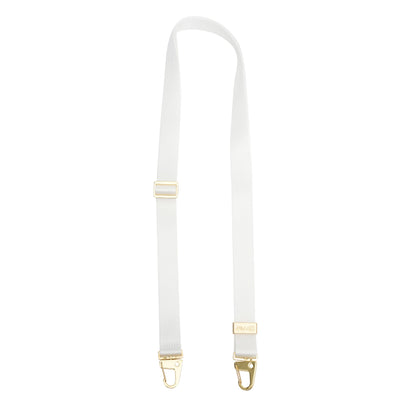 Accessoires / Taschengurt - Weiß - Gold