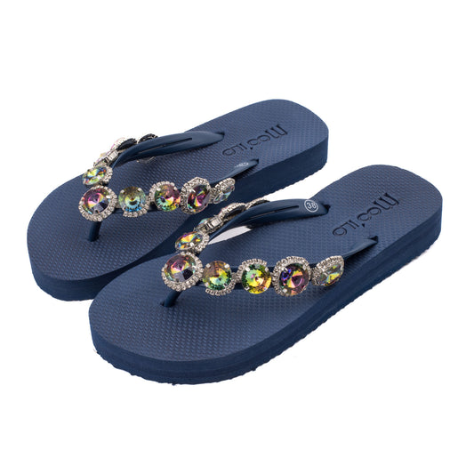 Flip-Flop / Rainbow - Navy Set A