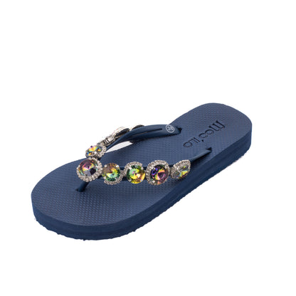 Flip-Flop / Rainbow - Navy Set B