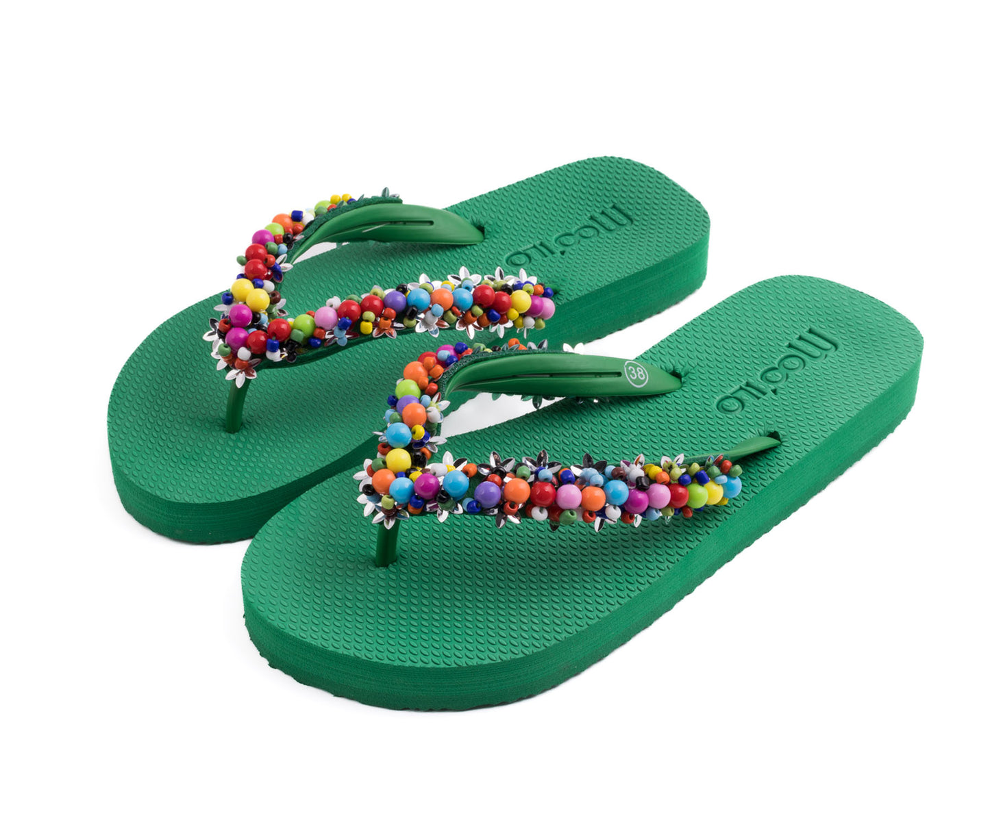 Flip-Flop / Perlina - Grün Set A