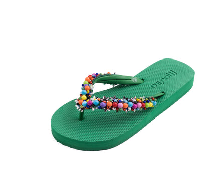 Flip-Flop / Perlina - Grün Set A