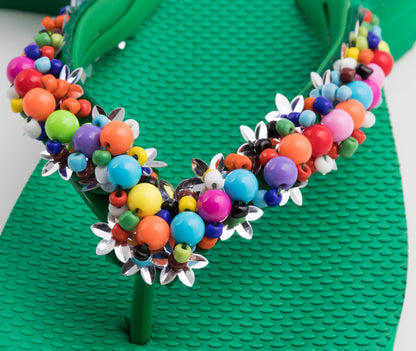 Flip-Flop / Perlina - Grün Set B