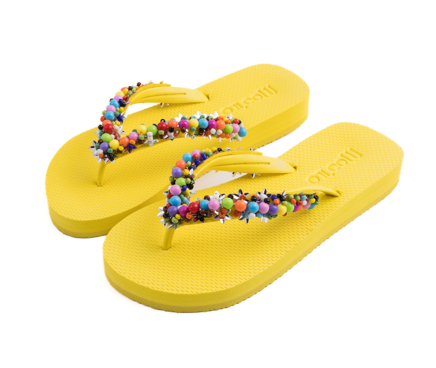 Flip-Flop / Perlina - Gelb Set B