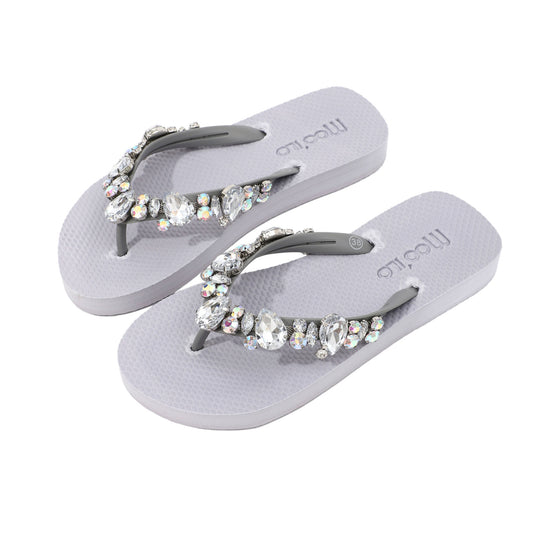 Flip-Flop / Katja - Stone-Transparent Set A