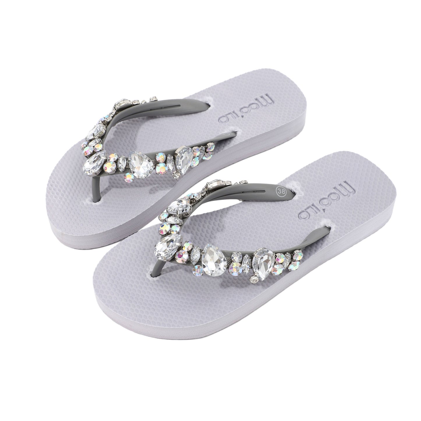 Flip-Flop / Katja - Stone-Transparent Set B