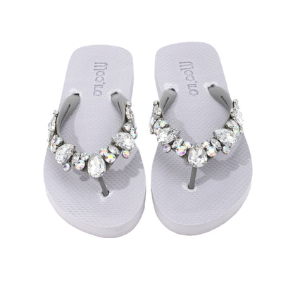 Flip-Flop / Katja - Stone-Transparent Set B