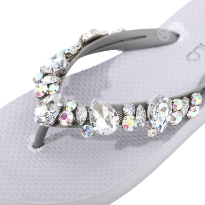Flip-Flop / Katja - Stone-Transparent Set B