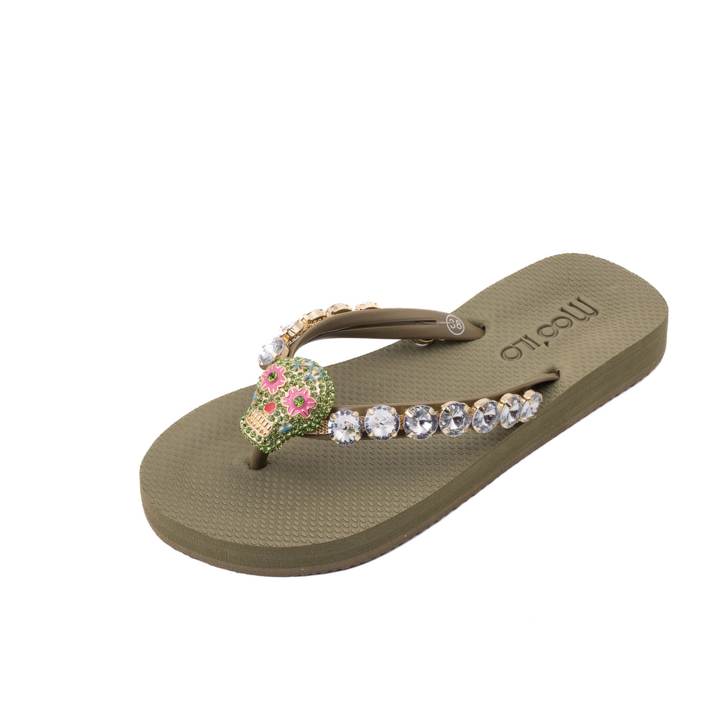 Flip-Flop / Totenkopf - Khaki Set A