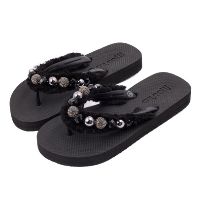Flip-Flop / Three Pearls - Schwarz Set B