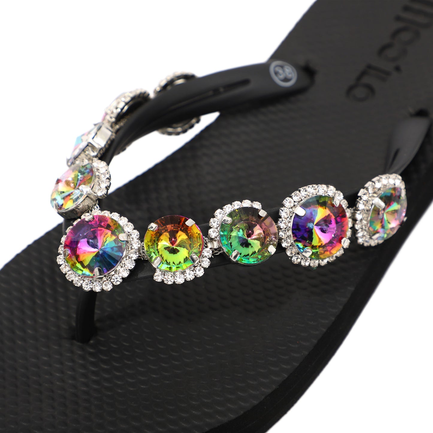 Flip-Flop / Rainbow - Schwarz Set A