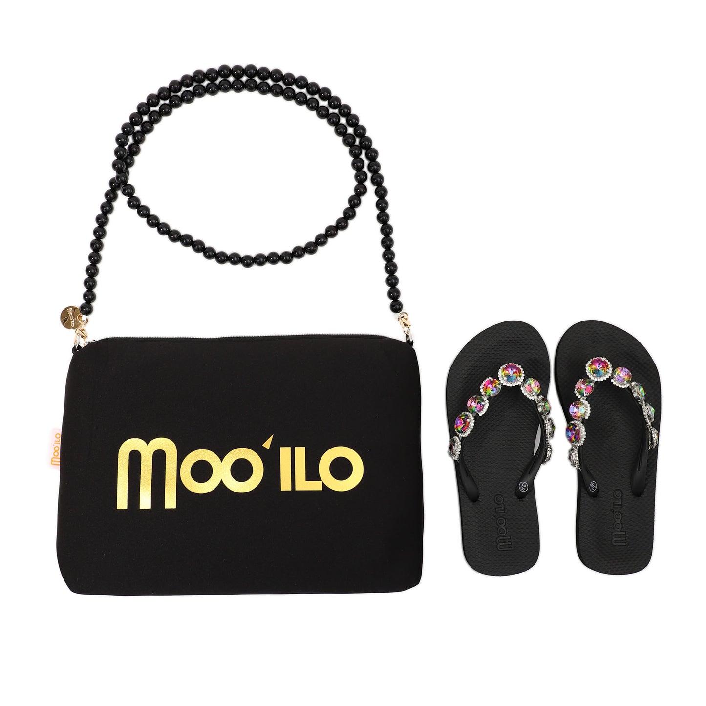 Flip-Flop / Rainbow - Schwarz Set B