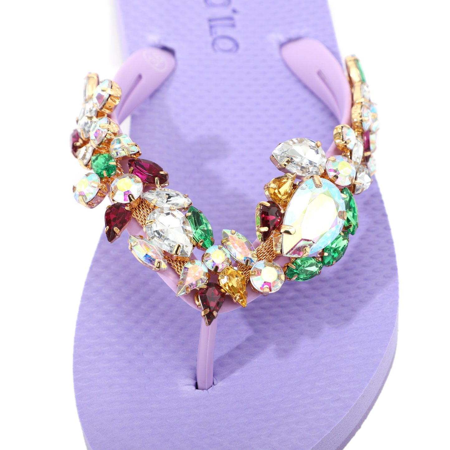 Flip-Flop / Diamant - Bunt-Flieder Set A