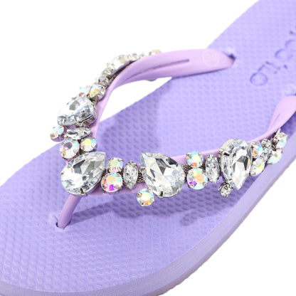 Flip-Flop / Katja - Flieder-Transparent Set A