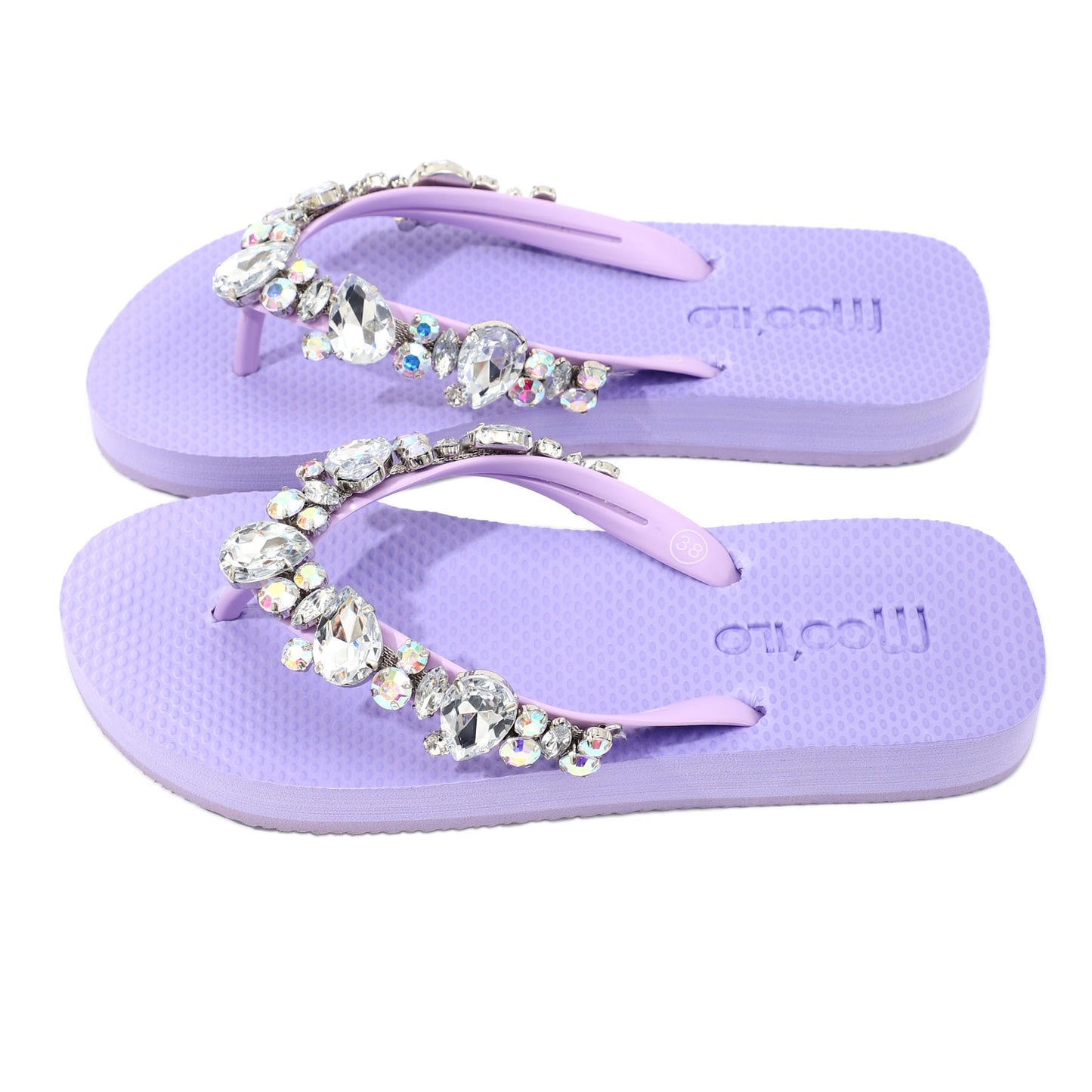 Flip-Flop / Katja - Flieder-Transparent Set B