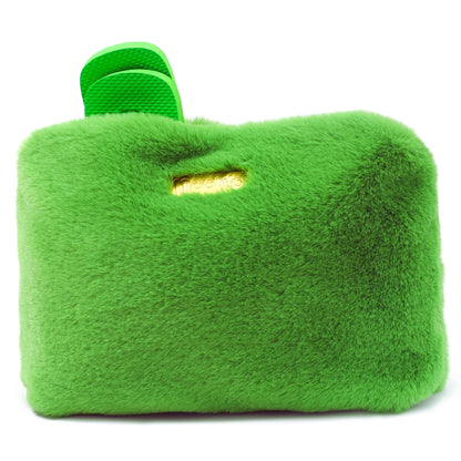 Pantolette / Teddy - Grün Set A