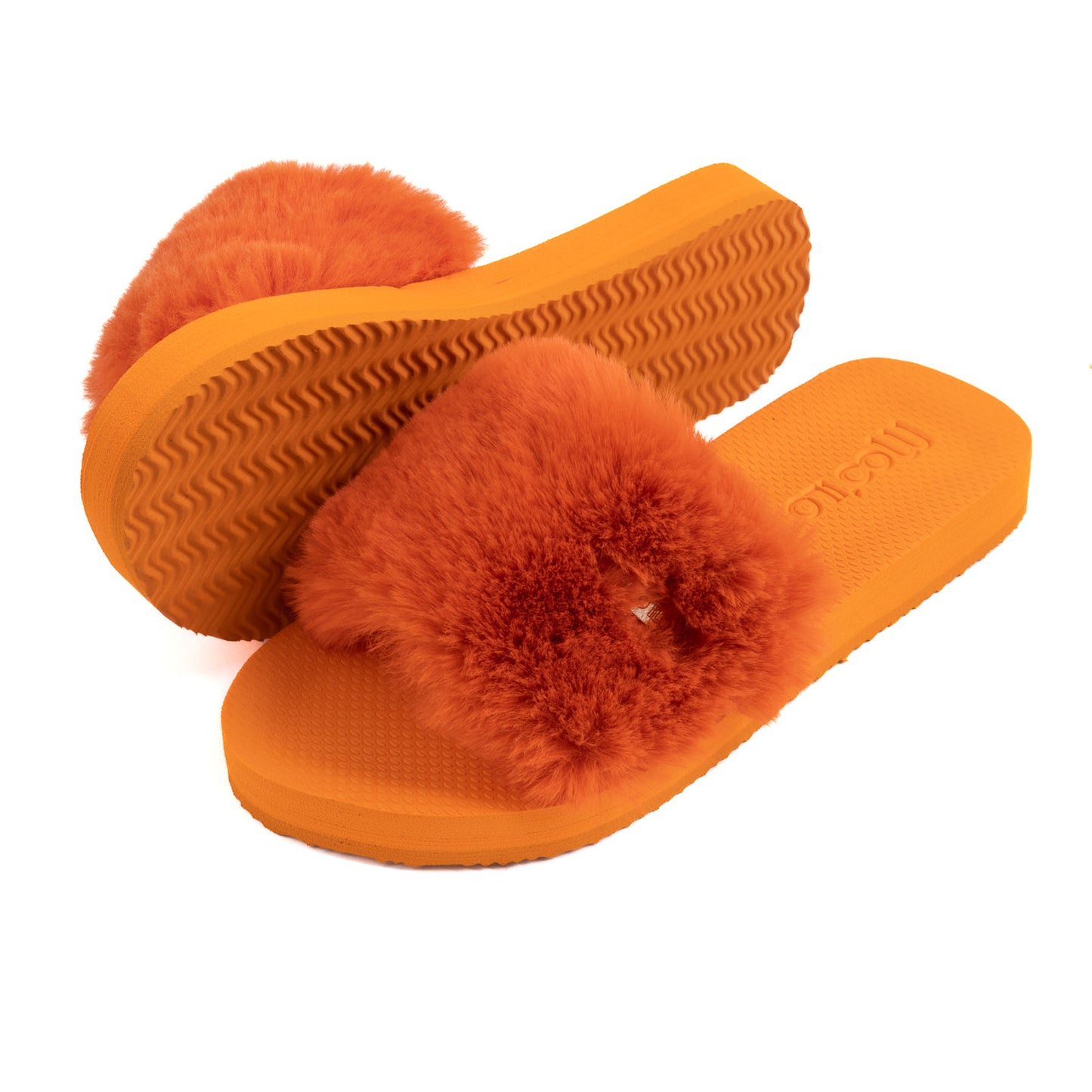 Pantolette / Teddy - Orange Set B