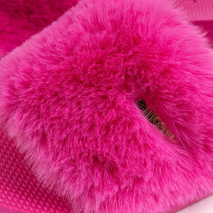 Pantolette / Teddy - Pink Set A