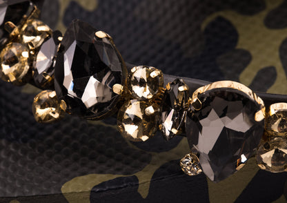 Flip-Flop / Camouflage Khaki - Schwarz Set B