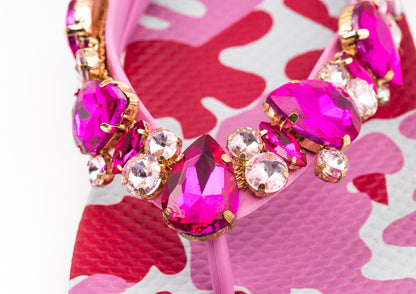 Flip-Flop / Camouflage Pink - Pink Set A