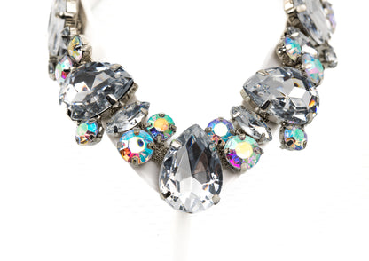 Flip-Flop / Katja - Weiß-Transparent Set A