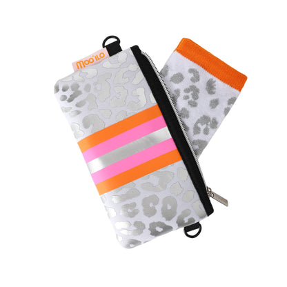 Socken / Leo Weiß-Silber - 6er Set