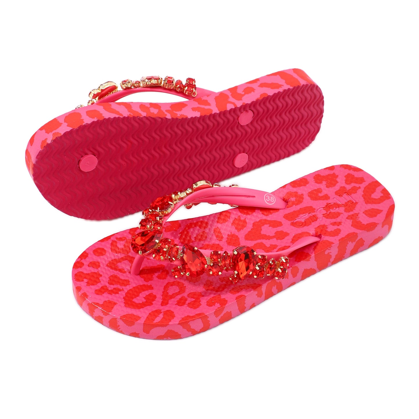 Flip-Flop / Leo Pink - Rot
