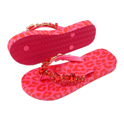 Flip-Flop / Leo Pink - Rot