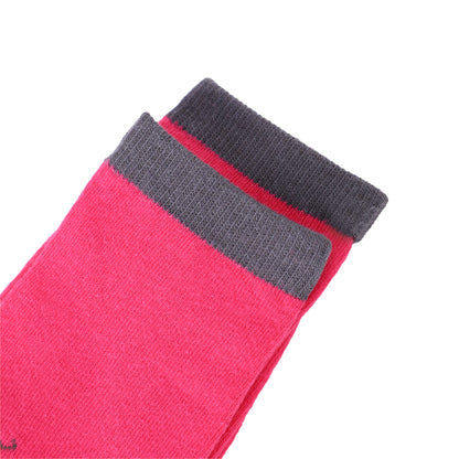 Socken / Dackel Pink-Grau - 6er Set