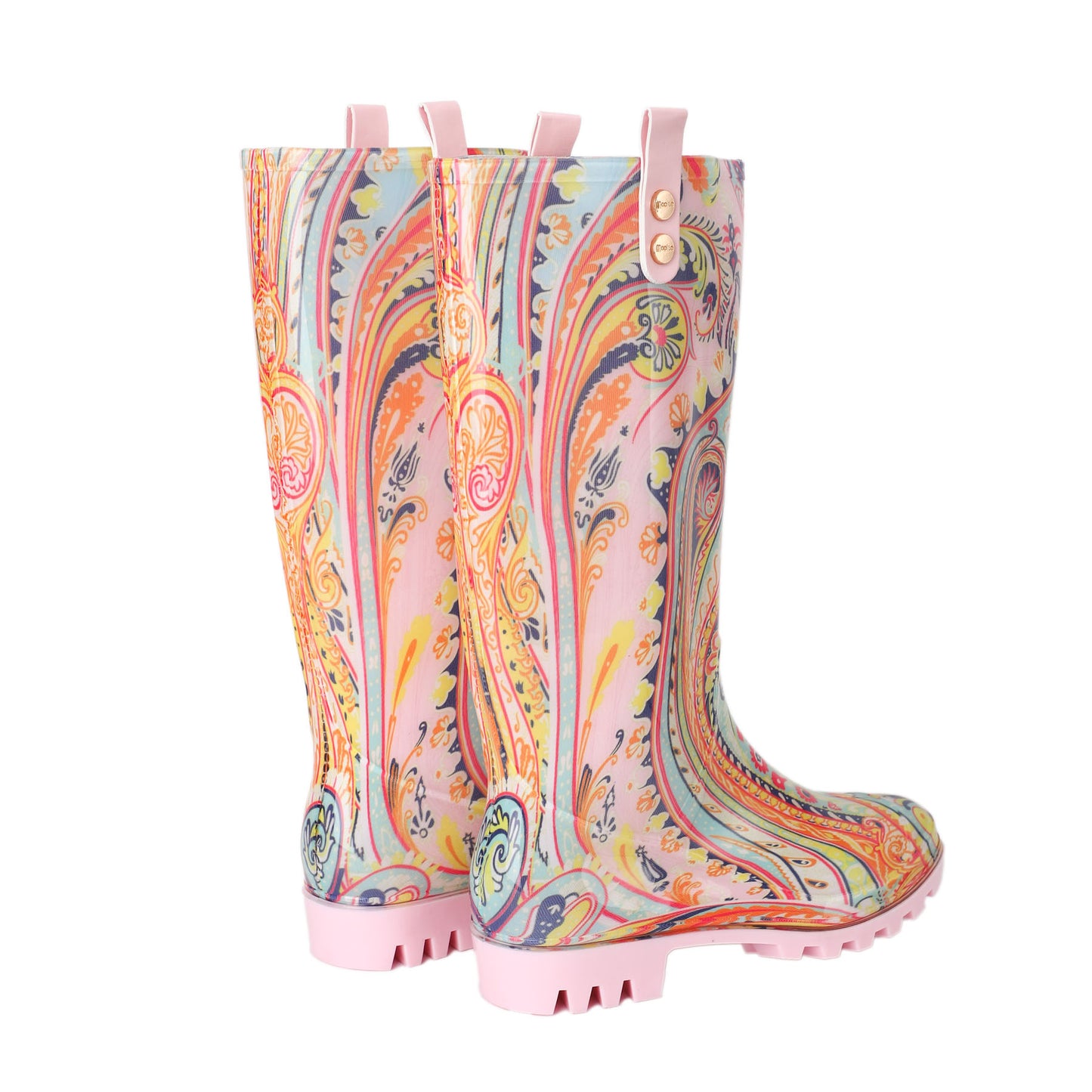 Regenbekleidung / Gummistiefel - Paisley 10er Set