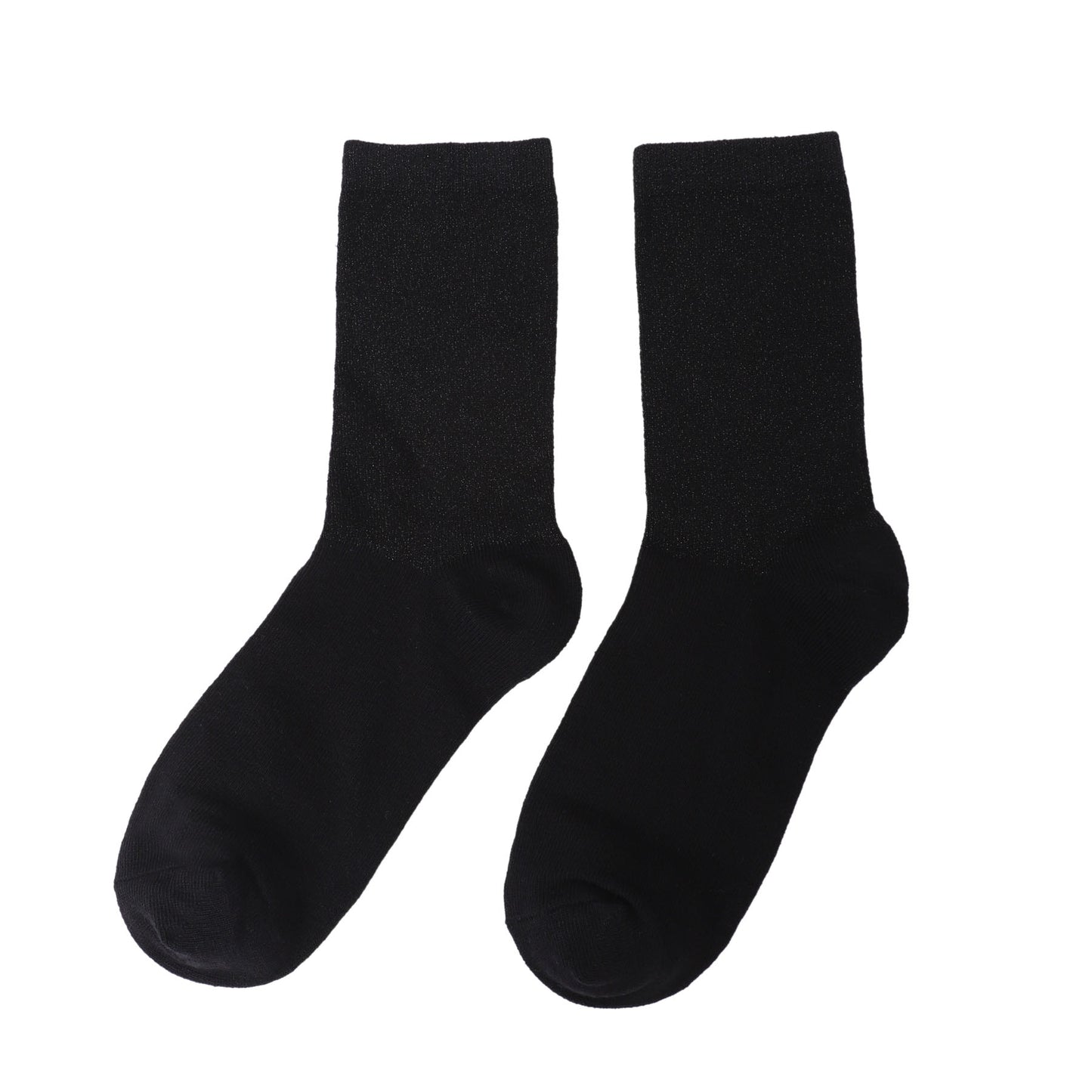 Socken / Lurex Schwarz - 6er Set