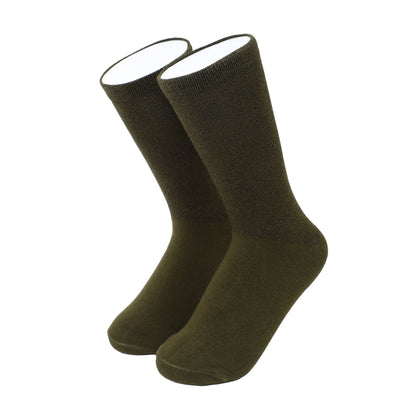 Socken / Lurex Khaki - 6er Set