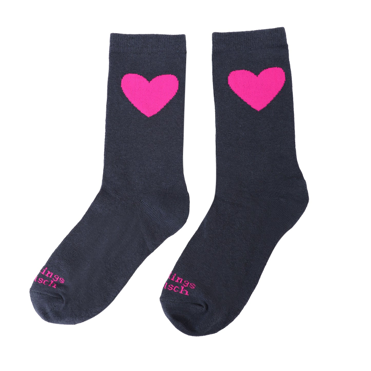 Socken / Lieblingsmensch Grau-Pink - 6er Set